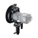 MONTURA GODOX S2 PARA FLASH DE CAMARA CON CABEZAL REDONDO O RECTANGULAR
