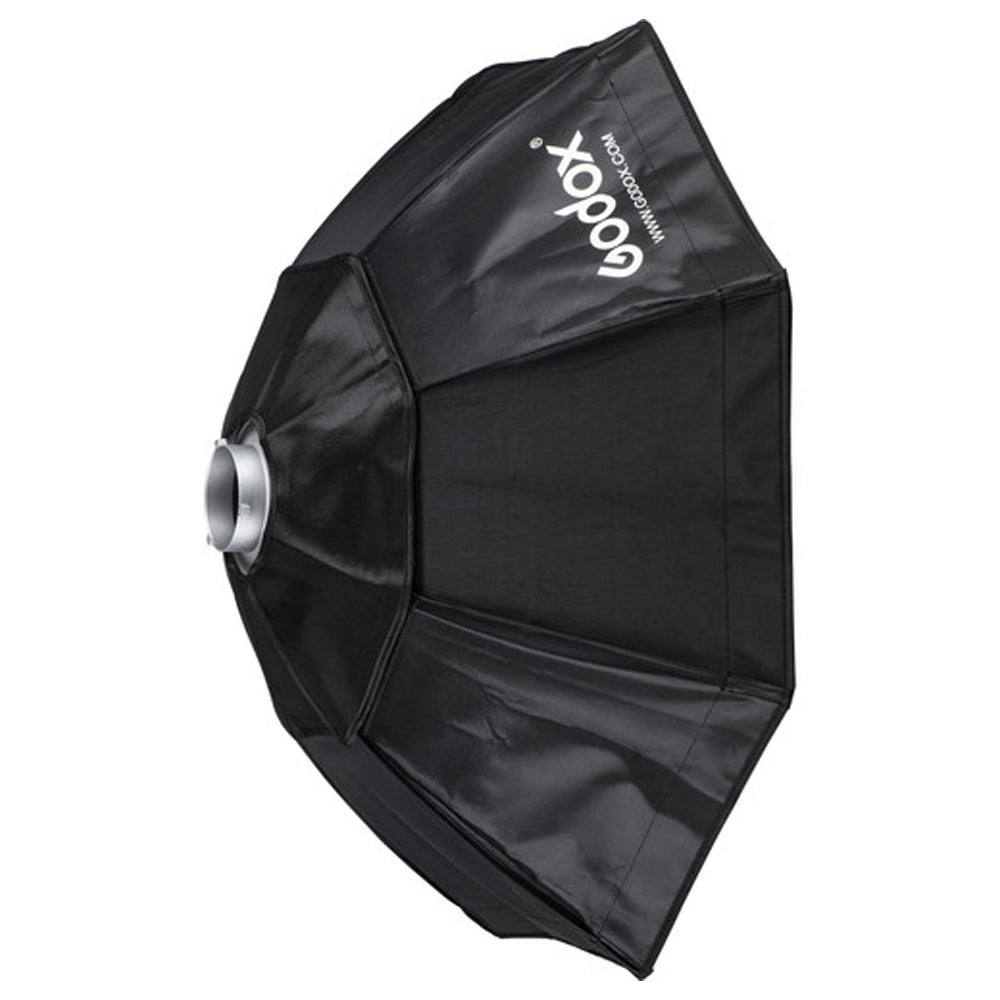 SOFTBOX OCTAGONAL GODOX DE 140CM CON GRILLA Y ANILLO ADAPTADOR CON MONTURA TIPO S