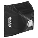 SOFTBOX GODOX DE 60X60CM CON GRILLA Y ANILLO ADAPTADOR CON MONTURA TIPO S