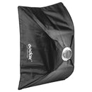 SOFTBOX GODOX DE 70X100CM CON GRILLA Y ANILLO ADAPTADOR CON MONTURA TIPO S