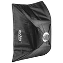 SOFTBOX GODOX DE 80X120CM CON GRILLA Y ANILLO ADAPTADOR CON MONTURA TIPO S