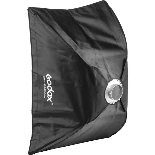 SOFTBOX GODOX DE 80X120CM CON GRILLA Y ANILLO ADAPTADOR CON MONTURA TIPO S