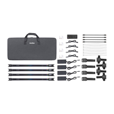 KIT DE CUATRO TUBOS LED GODOX TL60 RGB