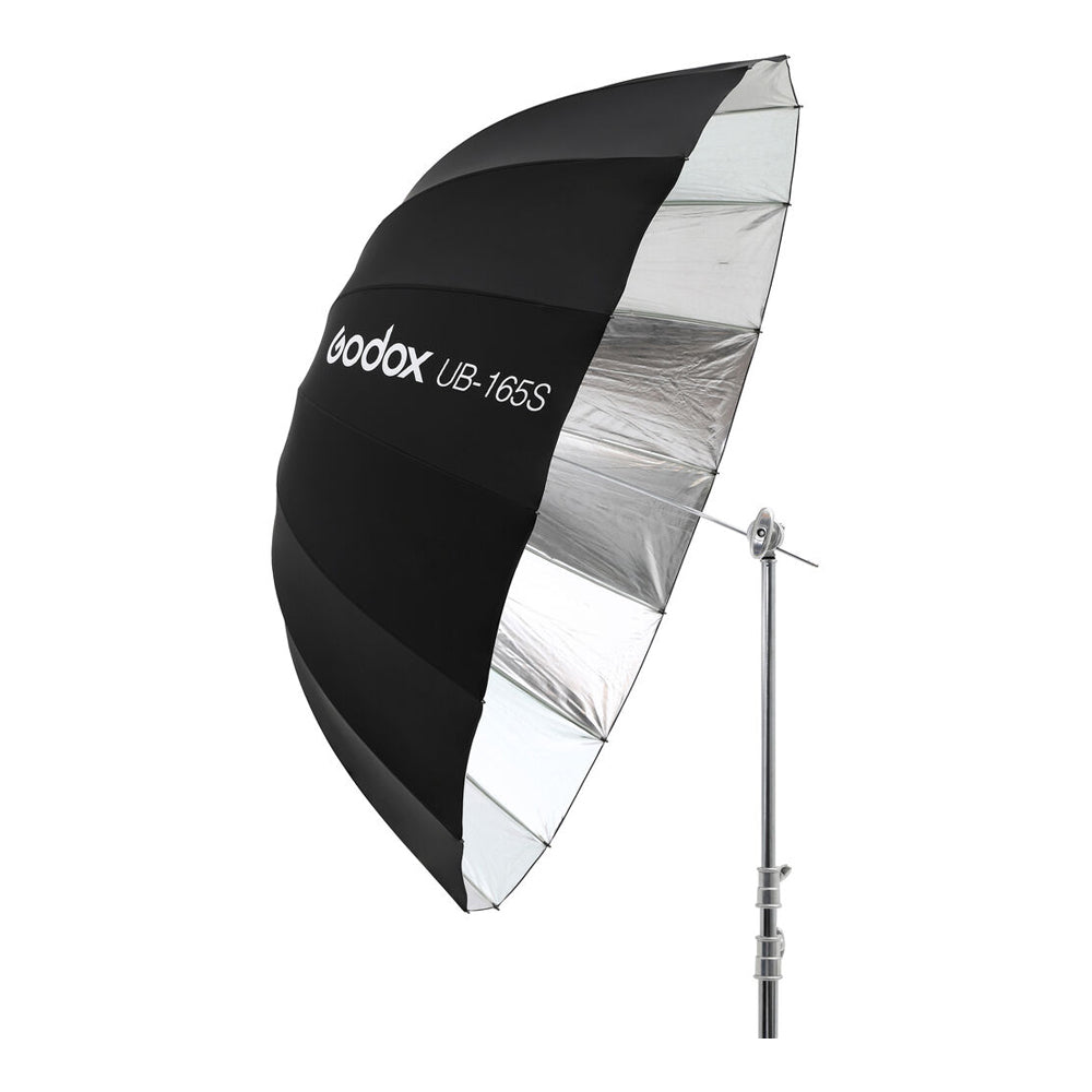 SOMBRILLA PARABOLICA GODOX PLATEADA DE 165CM