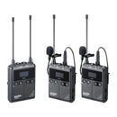 KIT DE DOS MICROFONOS PECHEROS INALAMBRICOS GODOX WMICS1 PARA CAMARAS
