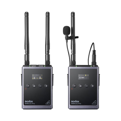 MICROFONO PECHERO INALAMBRICO GODOX WMICS1 PRO PARA CAMARAS