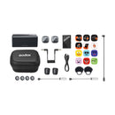 MICROFONO PECHERO INALAMBRICOS GODOX CUBE-C PARA 2 PERSONAS PARA CAMARAS Y SMARTPHONES