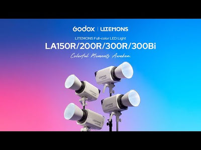 LUZ LED GODOX LITEMONS LA150R RGB
