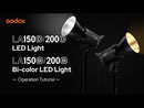 LUZ LED GODOX LITEMONS LA150BI BICOLOR